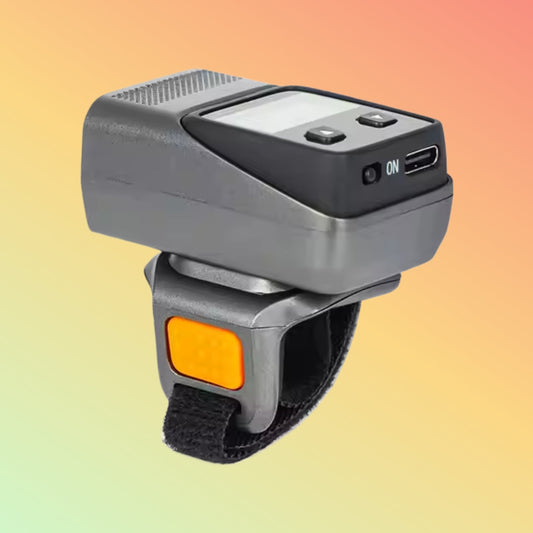 Syble RS40 Portable Finger Ring 2D BT Barcode Scanner