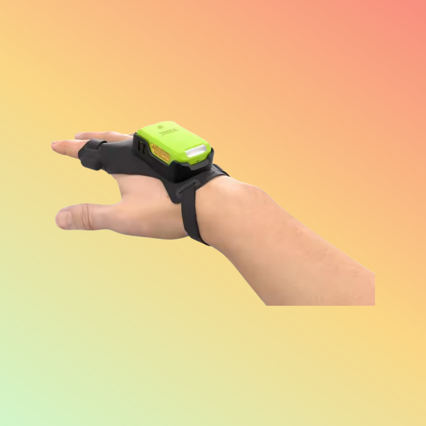 Zebra RS2100 Enterprise Wearable Scanner Lightweight Robust Design Continuous Use USB Interface 3D Style 1D 2D Barcodes