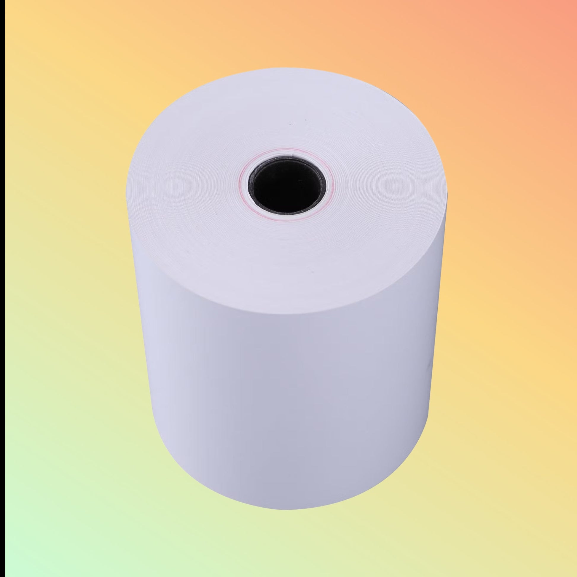 Durable 50-roll box of thermal paper, sizes 80x50m and 57x40mm, designed for efficient and clear printing