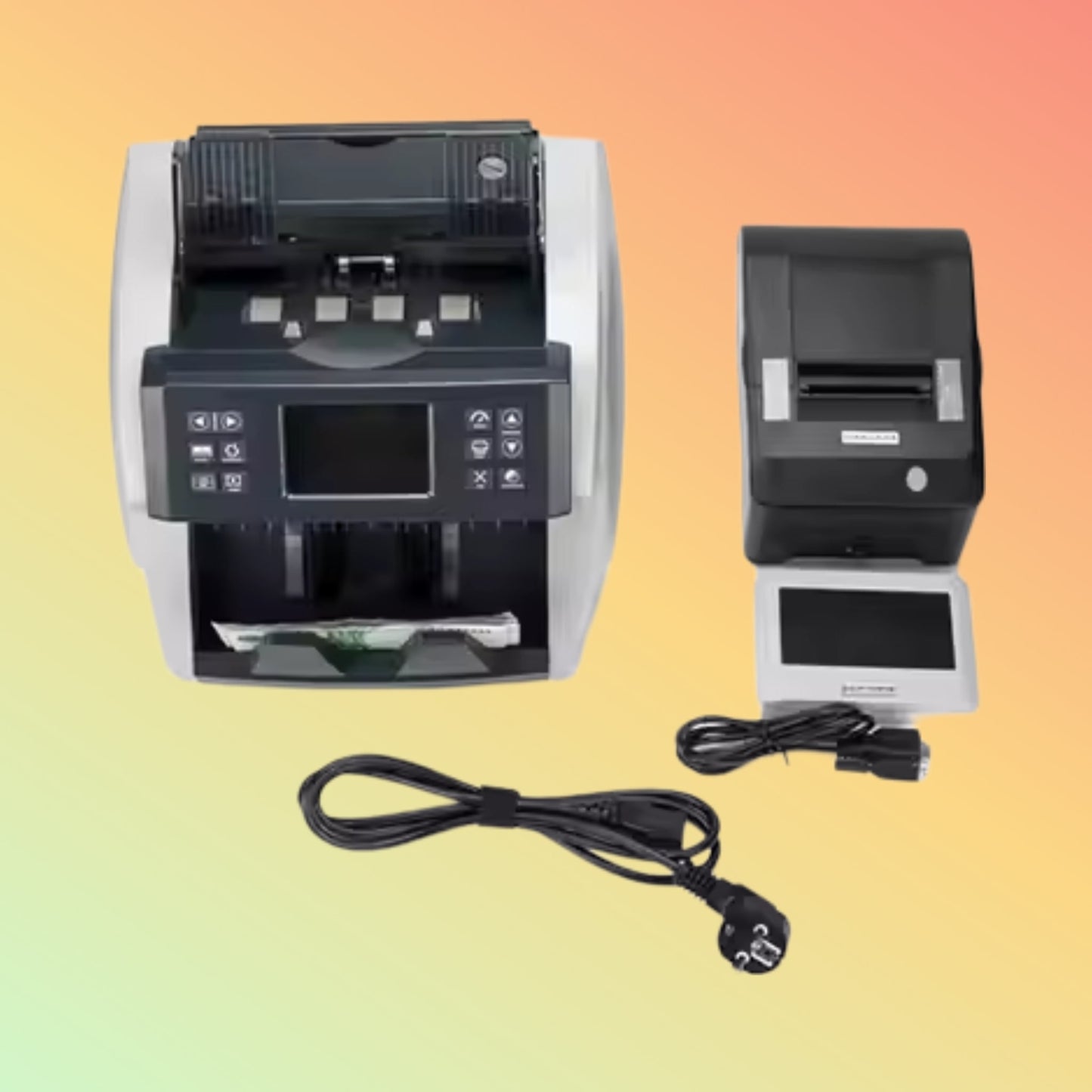 Top Loading Paper Banknote Money Bill Counter Cash Counting Machine