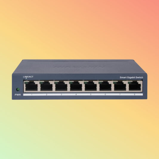 Hikvision DS-3E1508-EI(O-STD) 8 Port Gigabit Smart Switch
