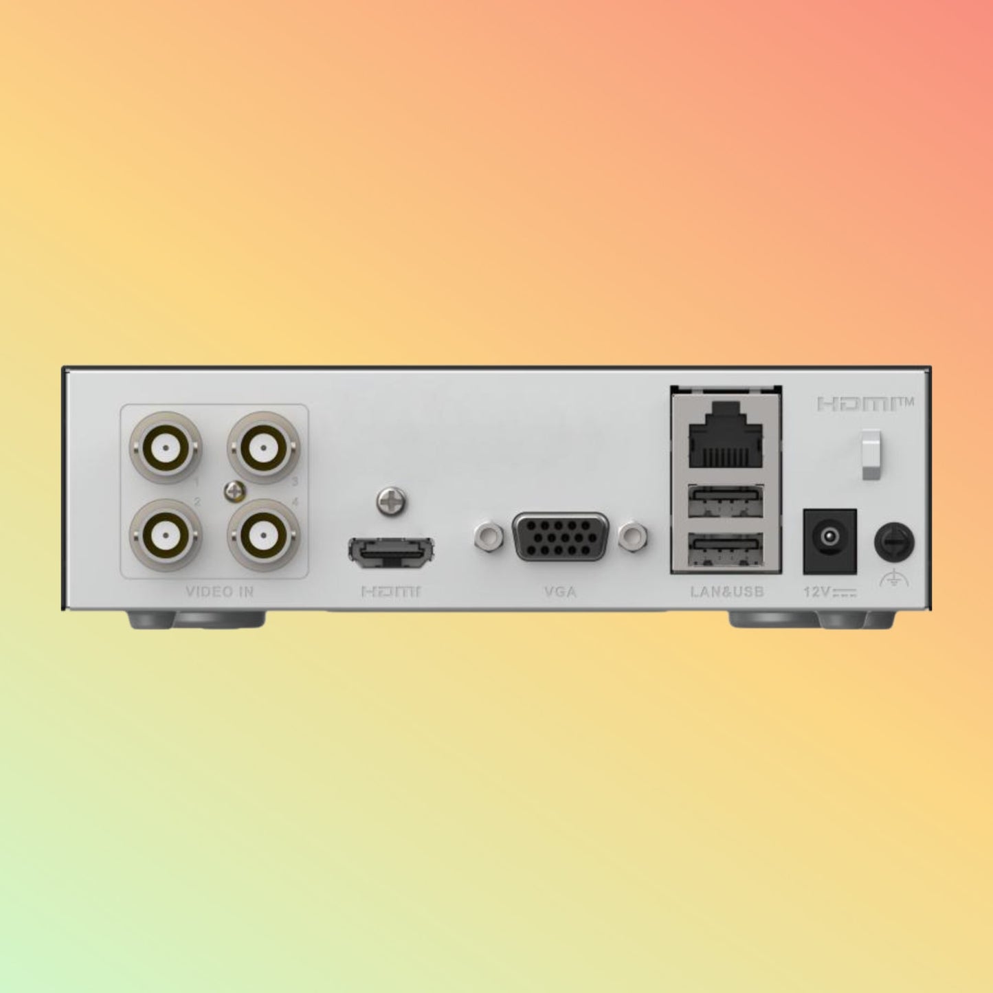 Hikvision DS-E04HGHI-XD 4-ch 1080p Lite 1U H.265 eSSD DVR