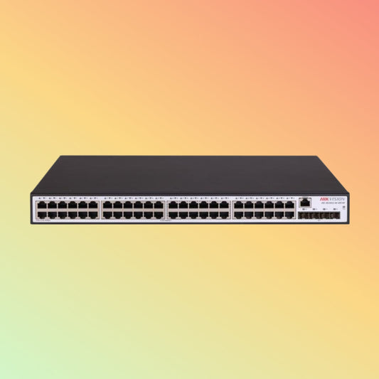 Hikvision DS-3E2552-HI-48T4F 48 GE RJ45, 4 GE SFP, Smart L2+ Switch