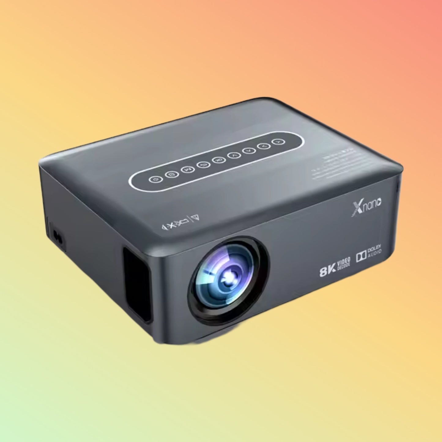 Ycstar X1 4K Mini Projector Android 9 2GB+16GB 5G WiFi LED