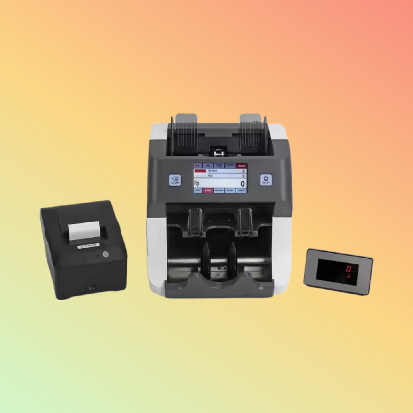 2CIS Mixed Denomination Money Counter & Sorter - High Efficiency