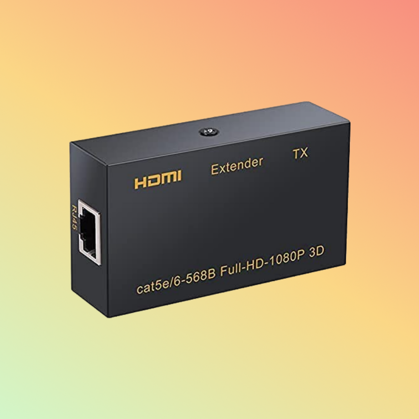 HAYSENSER HDMI EXTENDER RX CAT5E/6-568B FULL-HD-1080P 3D