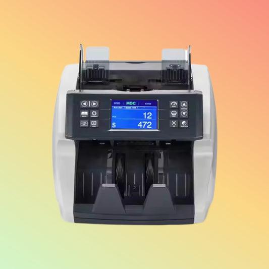 Top Loading Paper Mix Value Bank Banknote Money Counting Machine