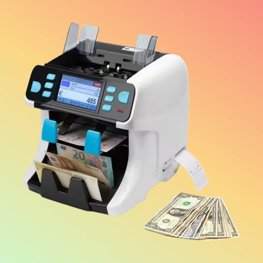 White Money Sorting Machine Banknote Currency Sorter