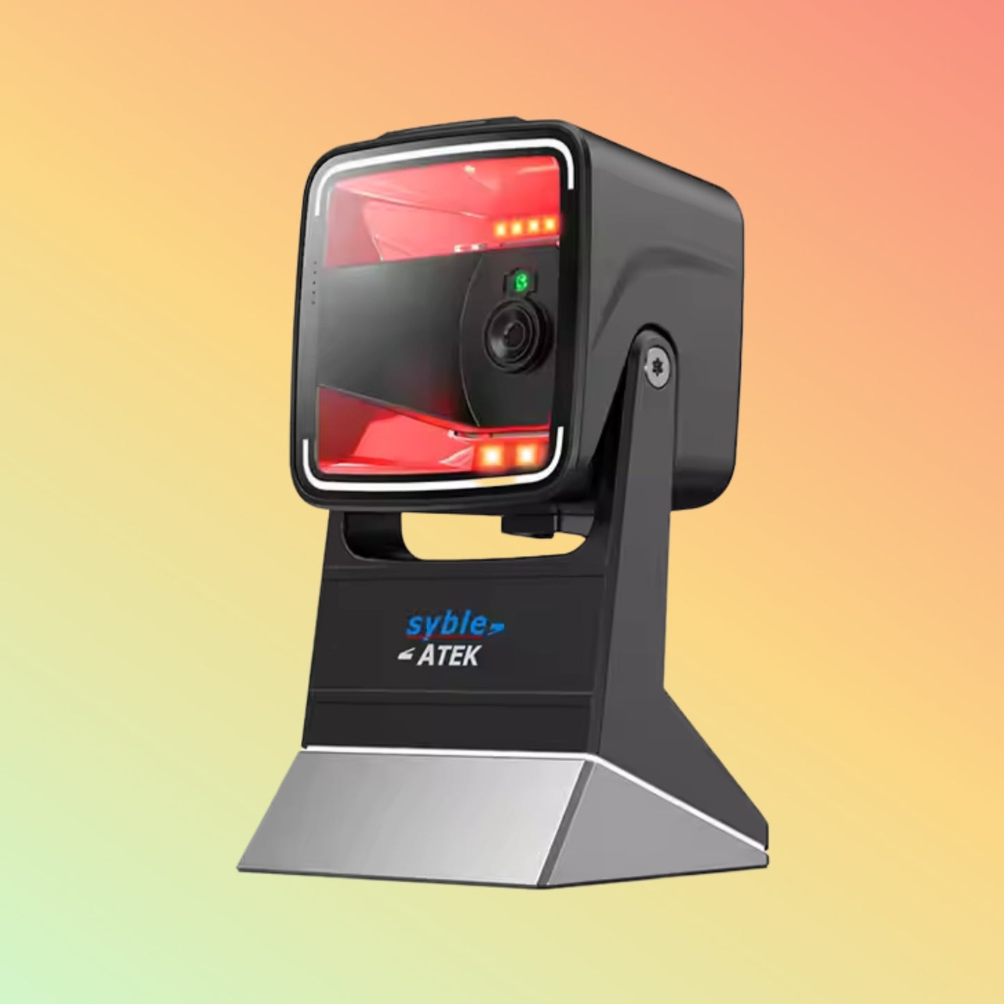 Syble AK-9100 Desktop Scanning 2D Flatbed Self-induction Barcode Scanner