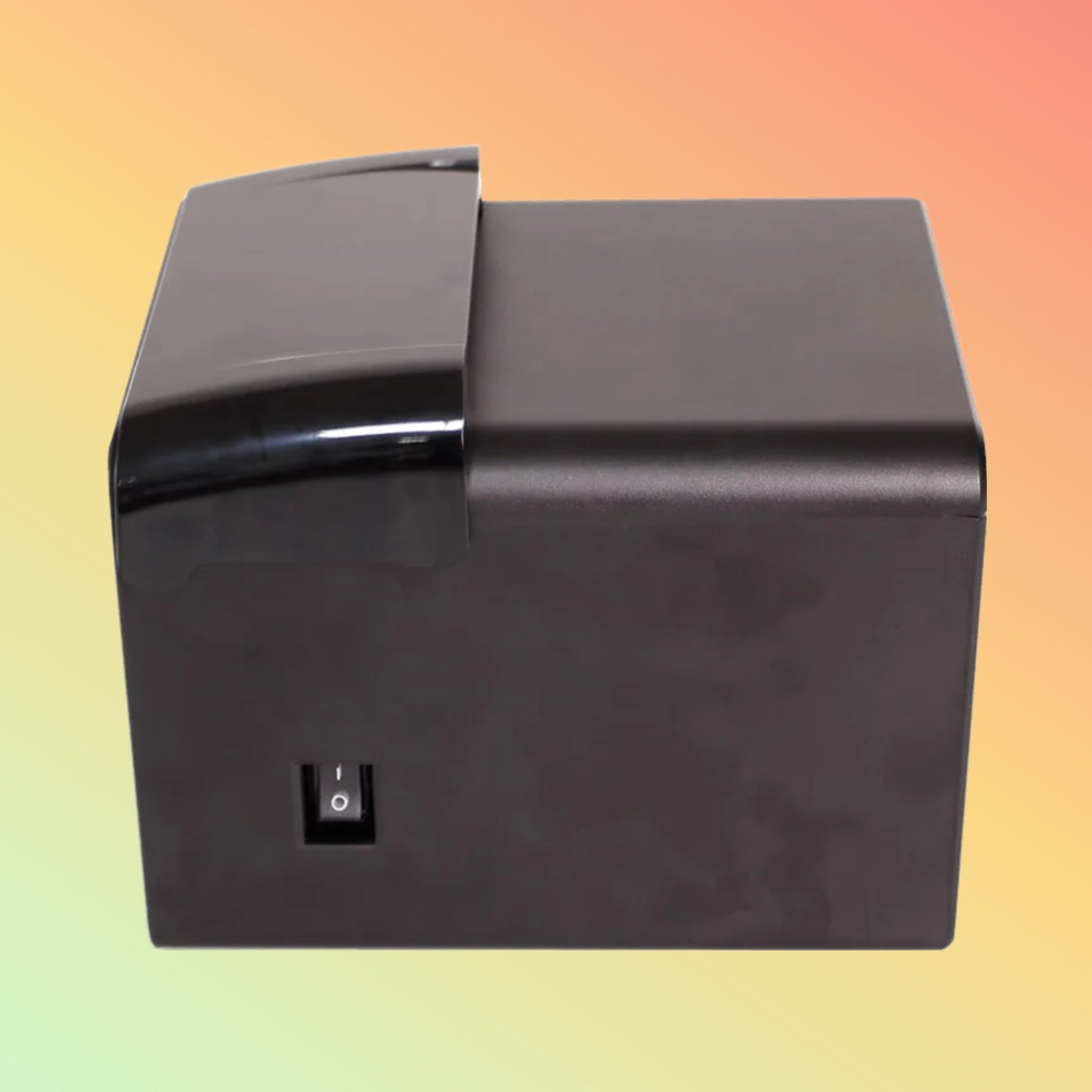 Top view of ZYWELL ZY905 featuring versatile connectivity options for efficient point-of-sale printing